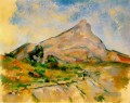 Mont Sainte Victoire 1898 Paul Cezanne Berg
